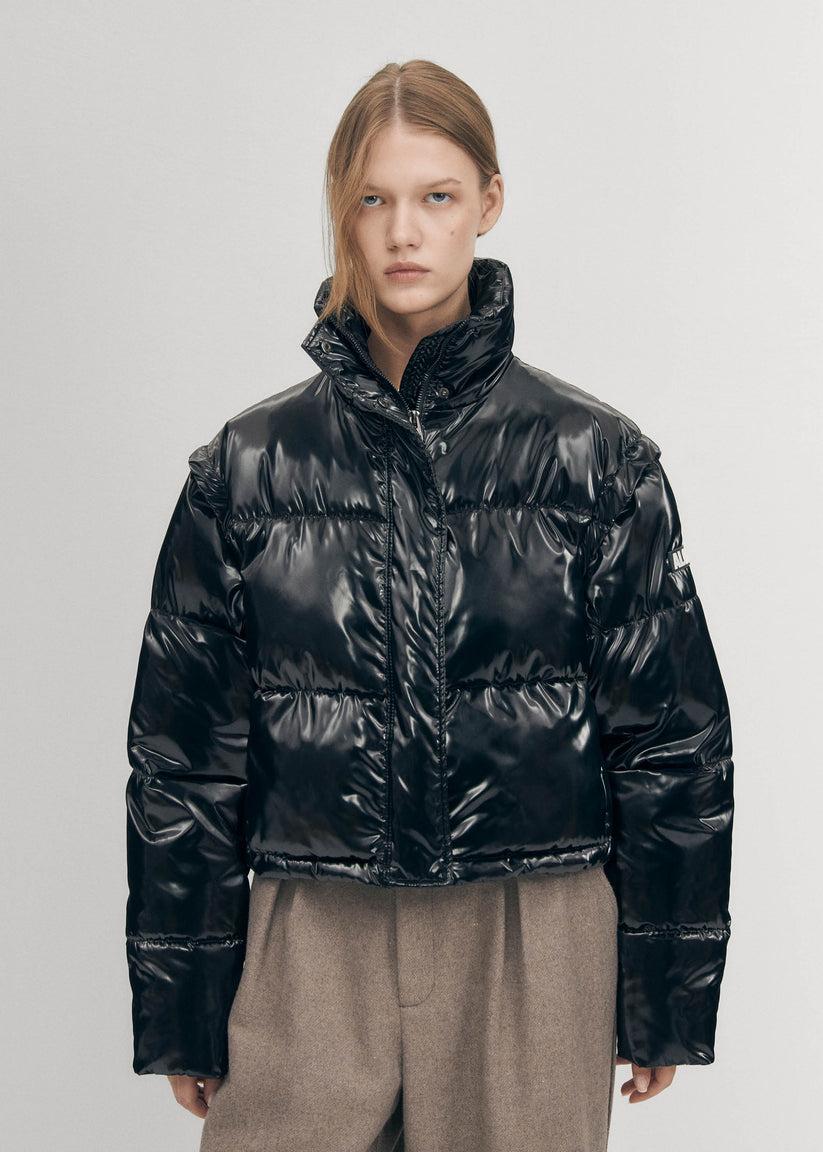 Alohas Chicago Chaqueta Acolchada Negra Descuento