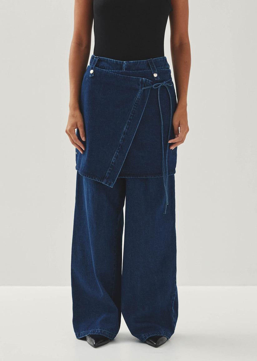 Alohas Liliana Jeans en Denim Azul Rebajas online