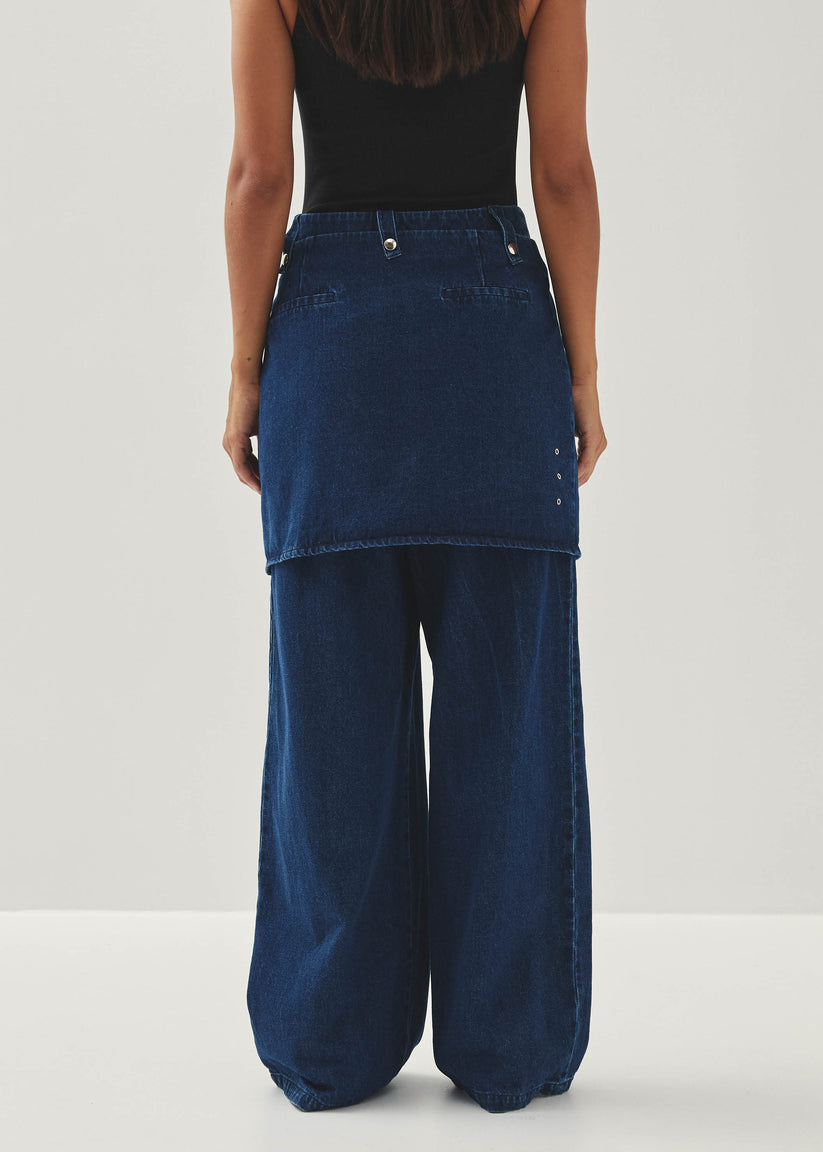 Alohas Liliana Jeans en Denim Azul Rebajas online