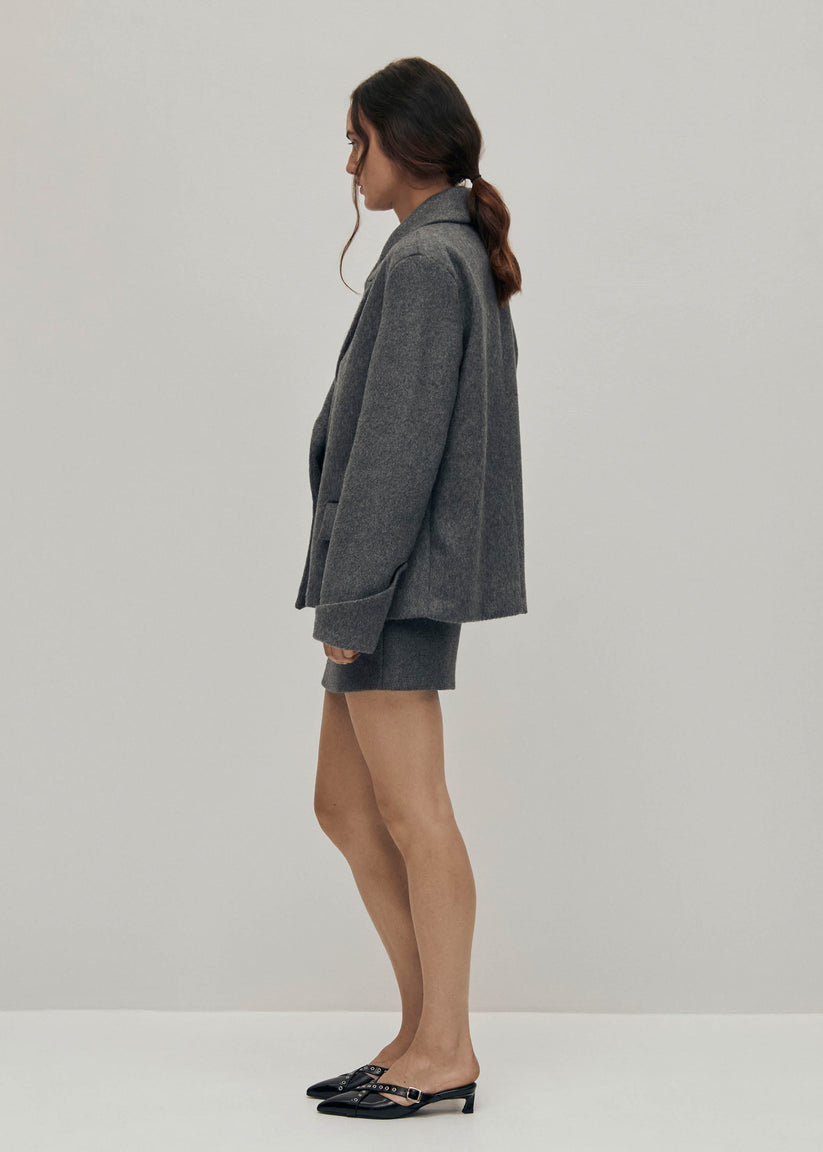 Alohas Mei Chaqueta de Lana Gris Envío gratis