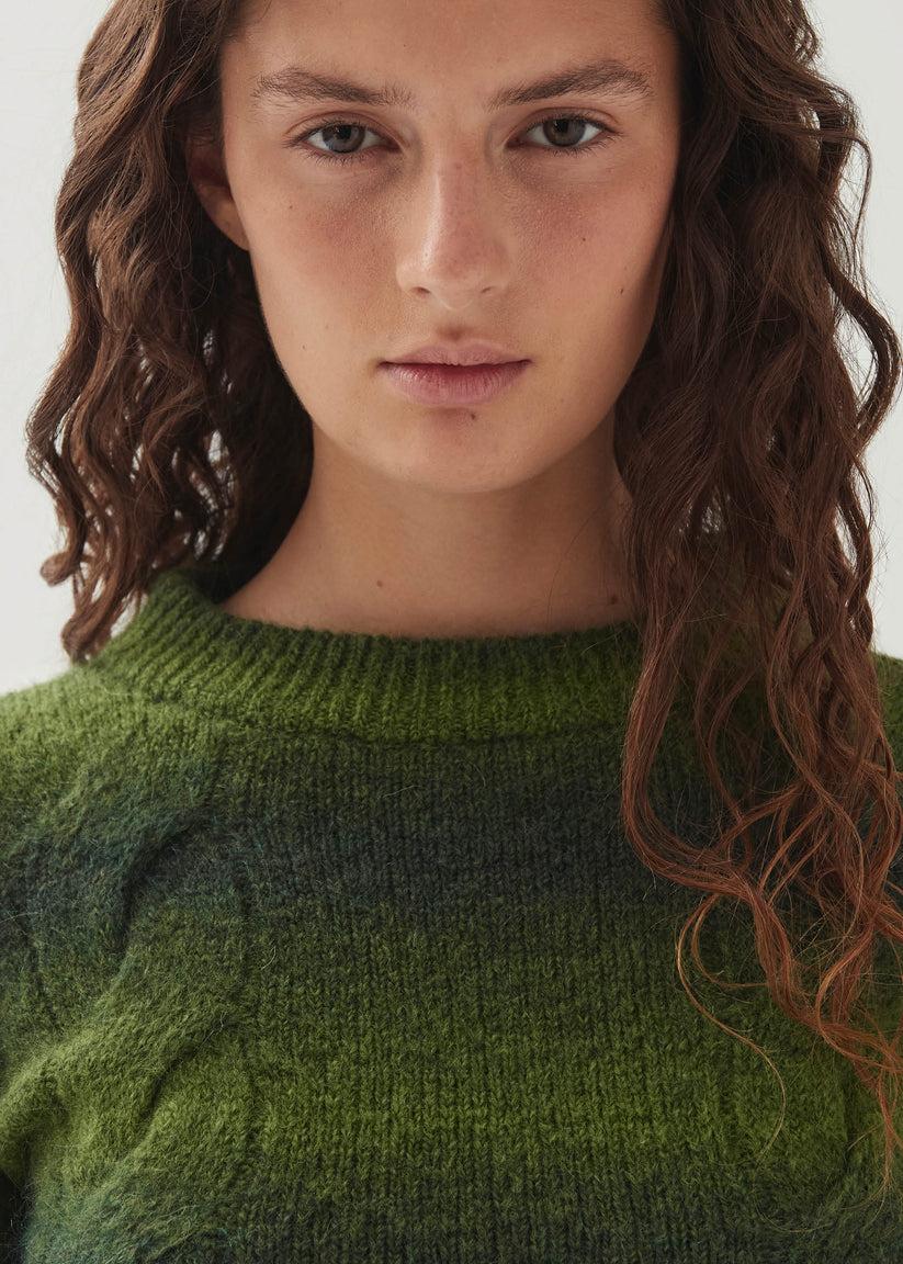Alohas Aspen Jersey Verde de Punto ÚLTIMAS EDICIONES