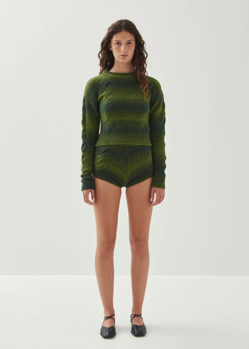 Alohas Aspen Jersey Verde de Punto ÚLTIMAS EDICIONES