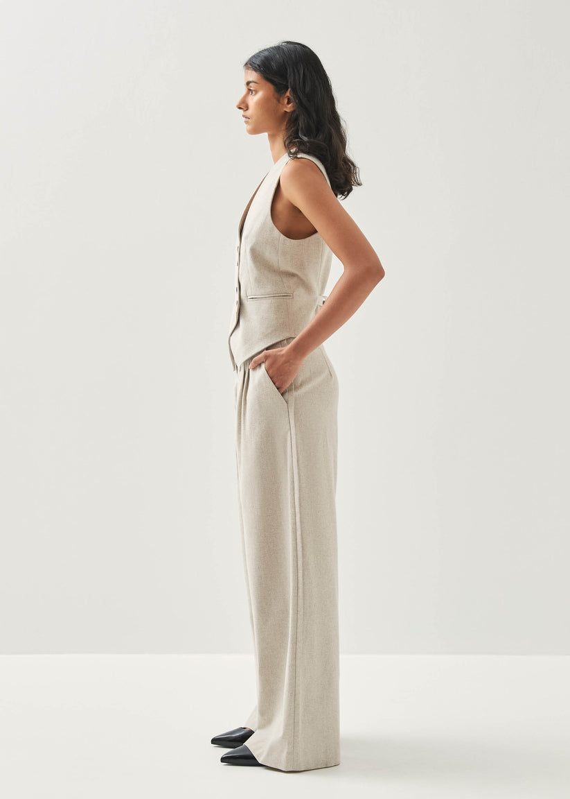 Alohas Meran Pantalones Color Crema Precio de fábrica