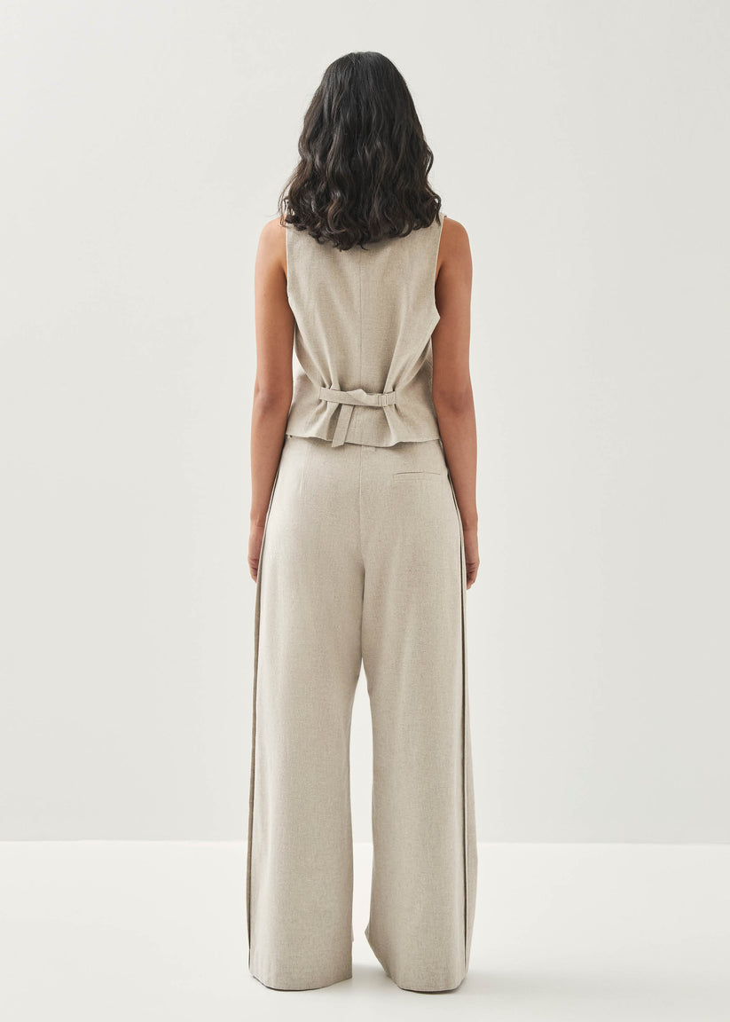 Alohas Meran Pantalones Color Crema Precio de fábrica