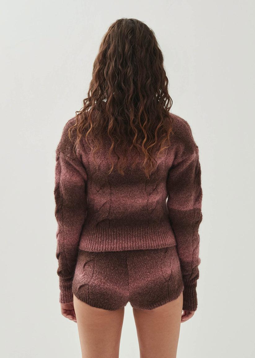 Alohas Aspen Jersey Rosa de Punto Solo hoy