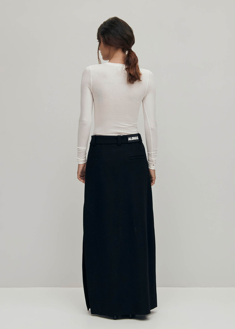 Alohas Falgar Black Skirt Grandes descuentos