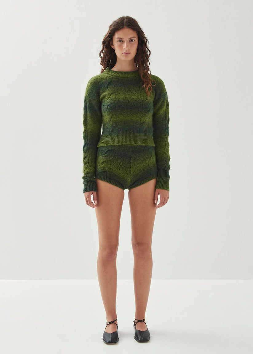 Alohas Monte Shorts de Punto Verdes Liquidación