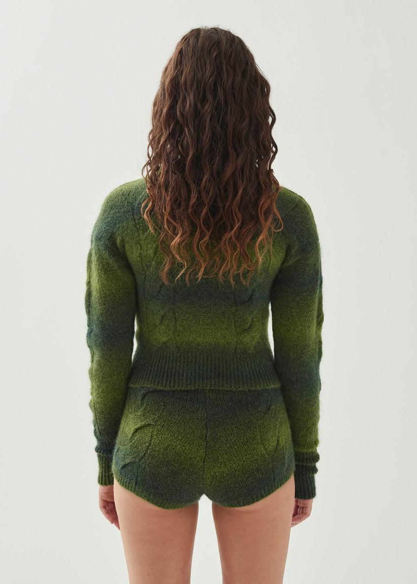 Alohas Monte Shorts de Punto Verdes Liquidación
