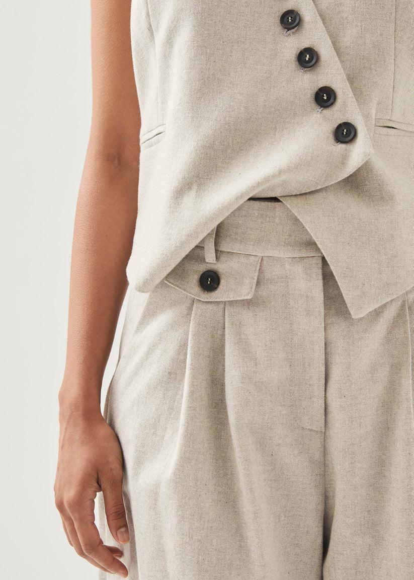 Alohas Niselle Cream Shorts Ahorra y exporta