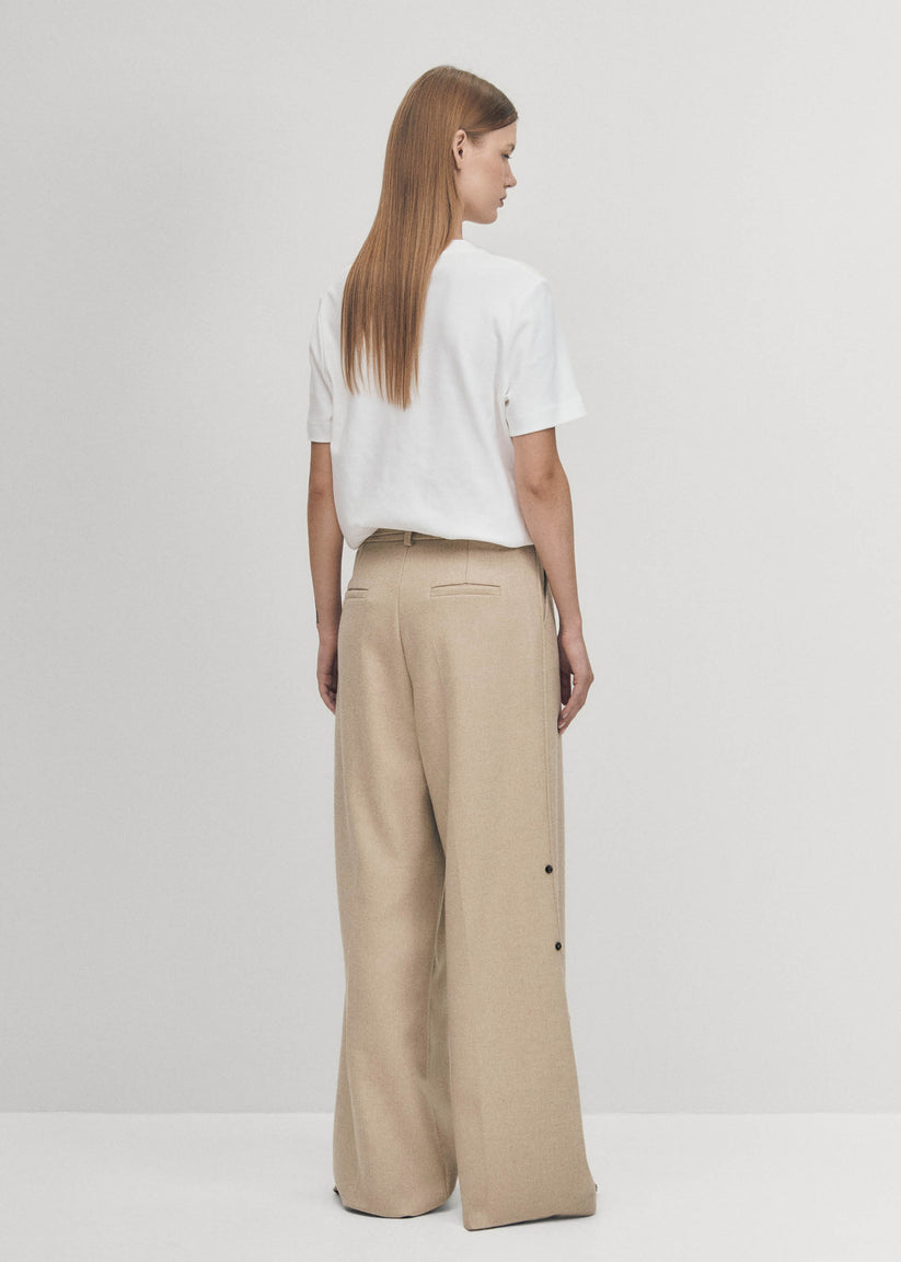 Alohas Abbie Pantalones Beige Libre de impuestos