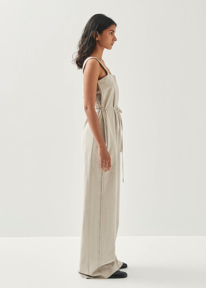 Alohas Inguer Cream Jumpsuit Oferta exclusiva
