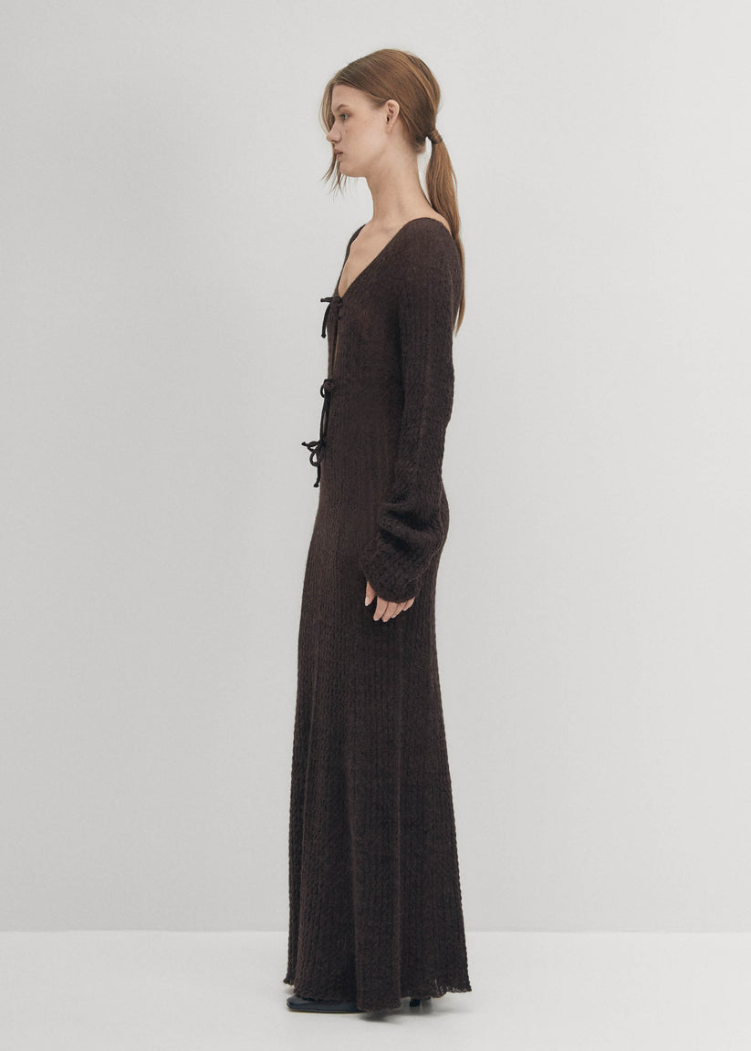 Alohas Triza Vestido Marrón Descuento por venta flash