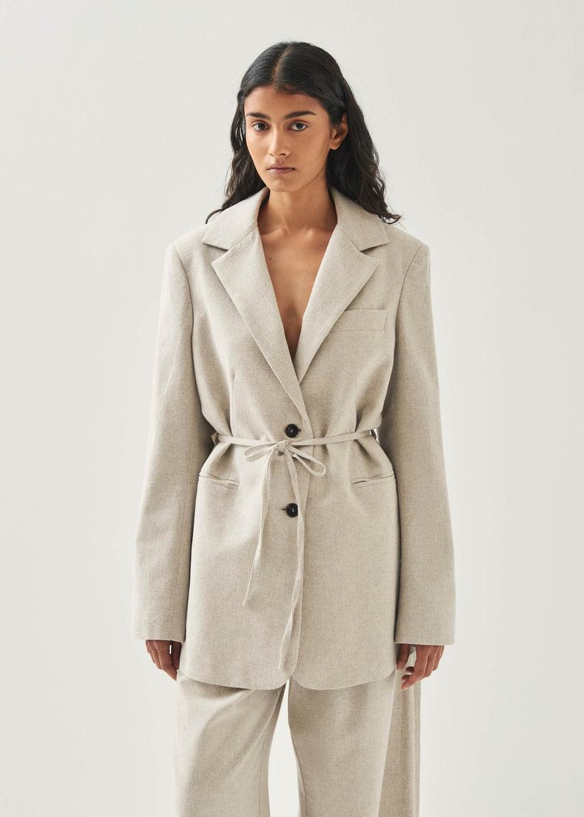 Alohas Very Blazer Color Crema Oferta especial