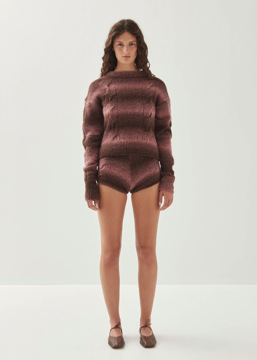 Alohas Monte Shorts de Punto Rosas Oferta especial de fábrica