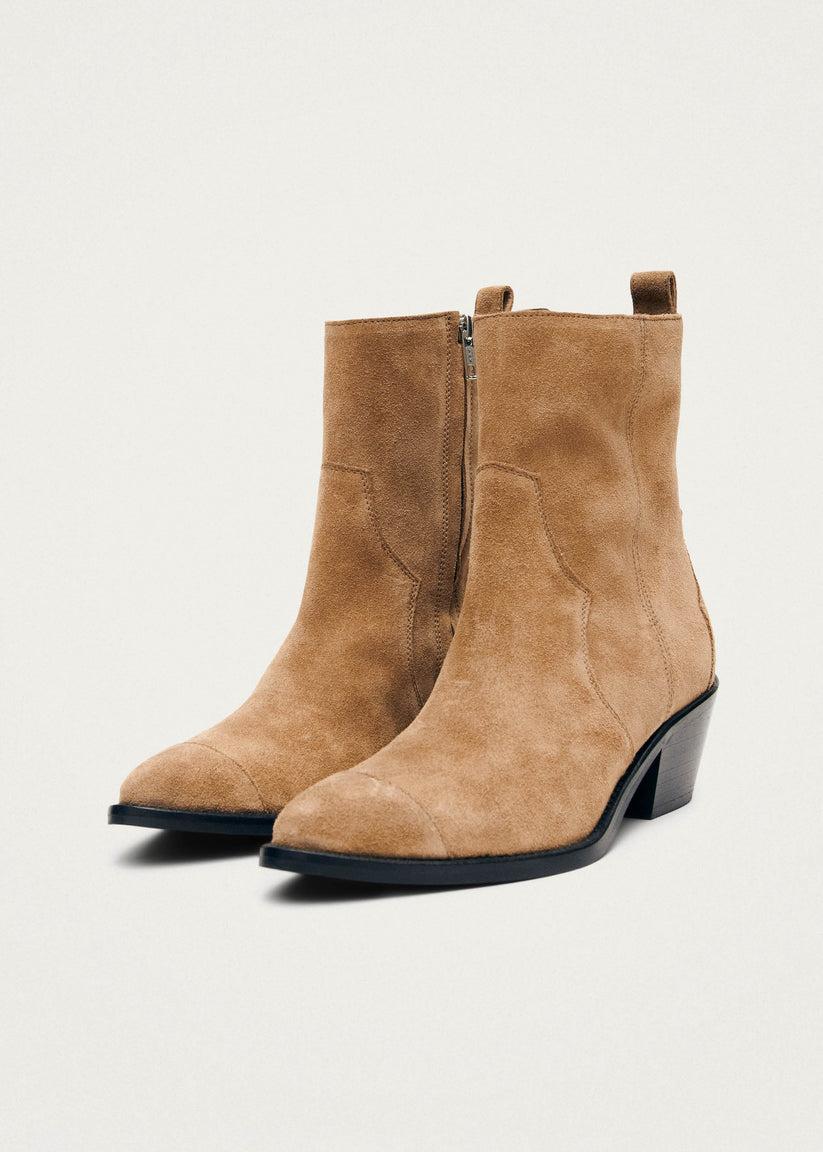 Alohas Austin Botines Cowboy de ante Venta caliente