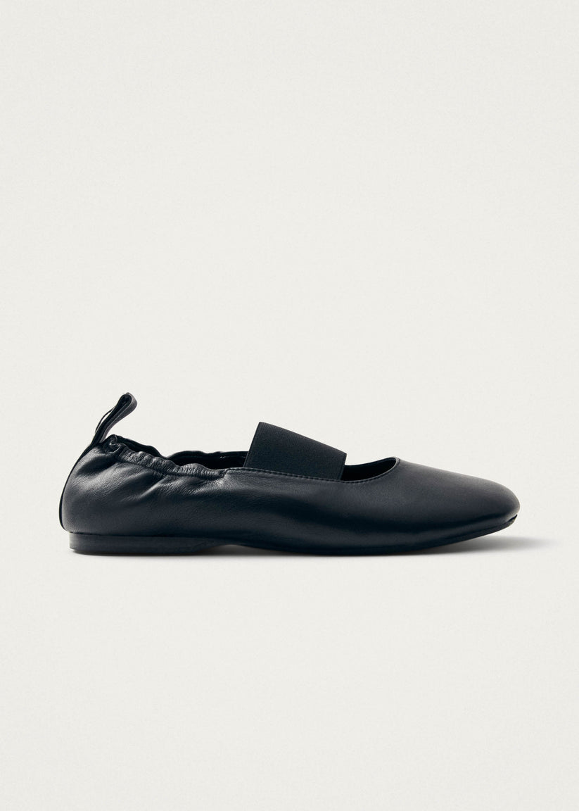 Alohas Sutton Bailarinas de Cuero Negro