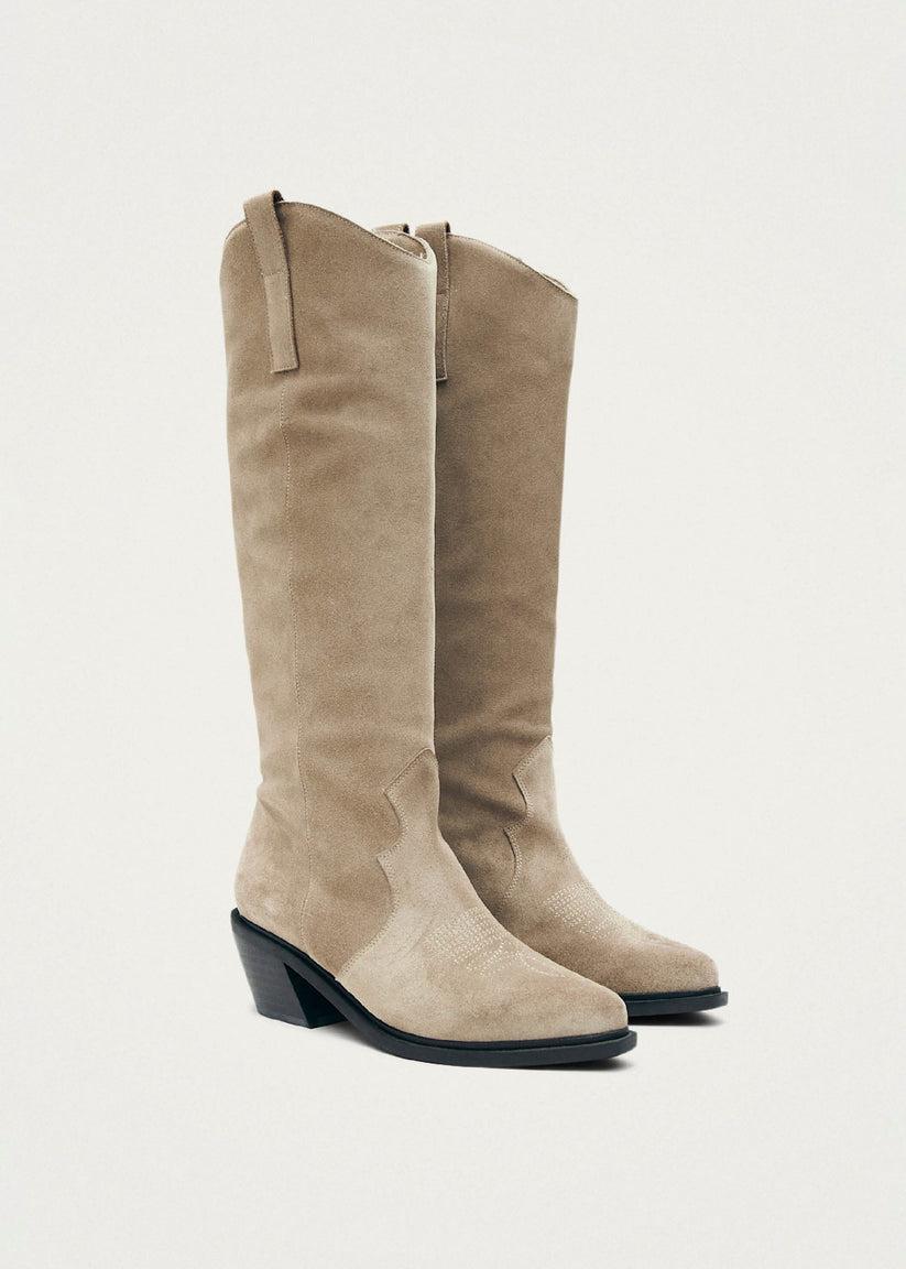 Alohas Mount Suede Botas de Ante Beige Envío gratis