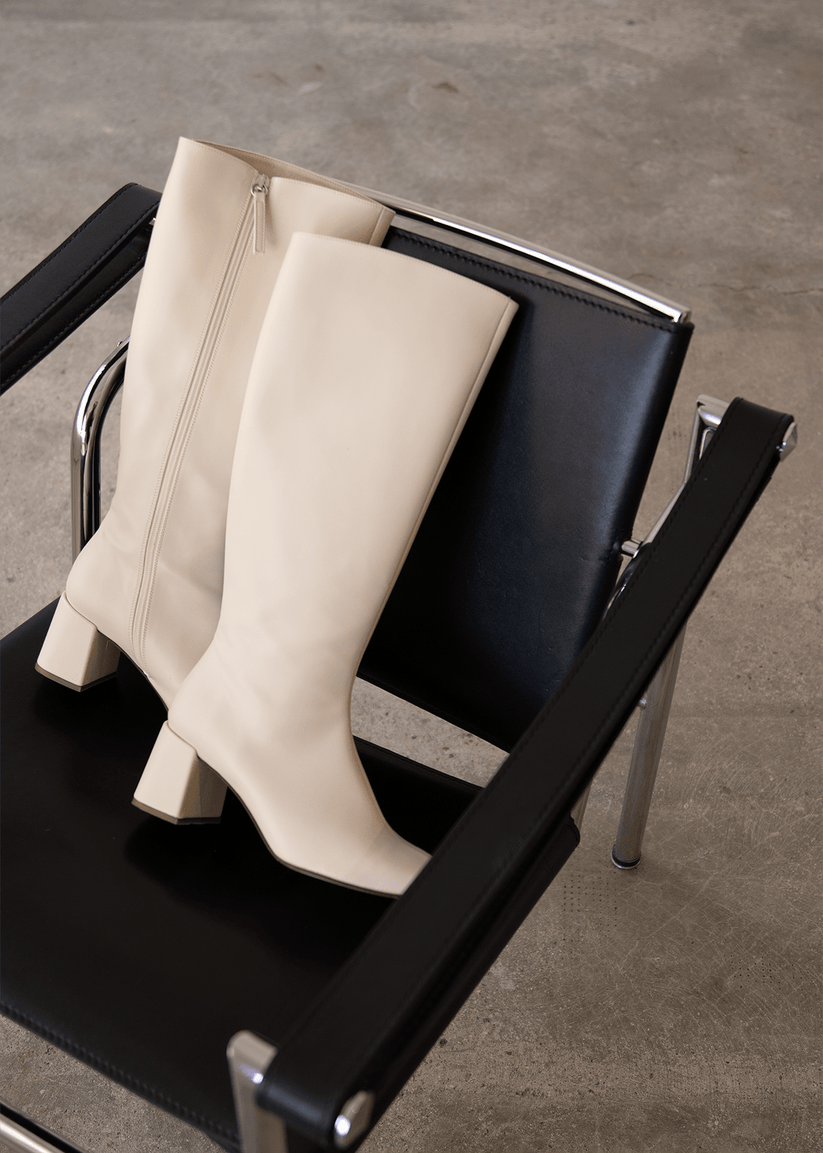 Alohas Chalk Botas Blancas de Piel Vegana Últimos 3 días
