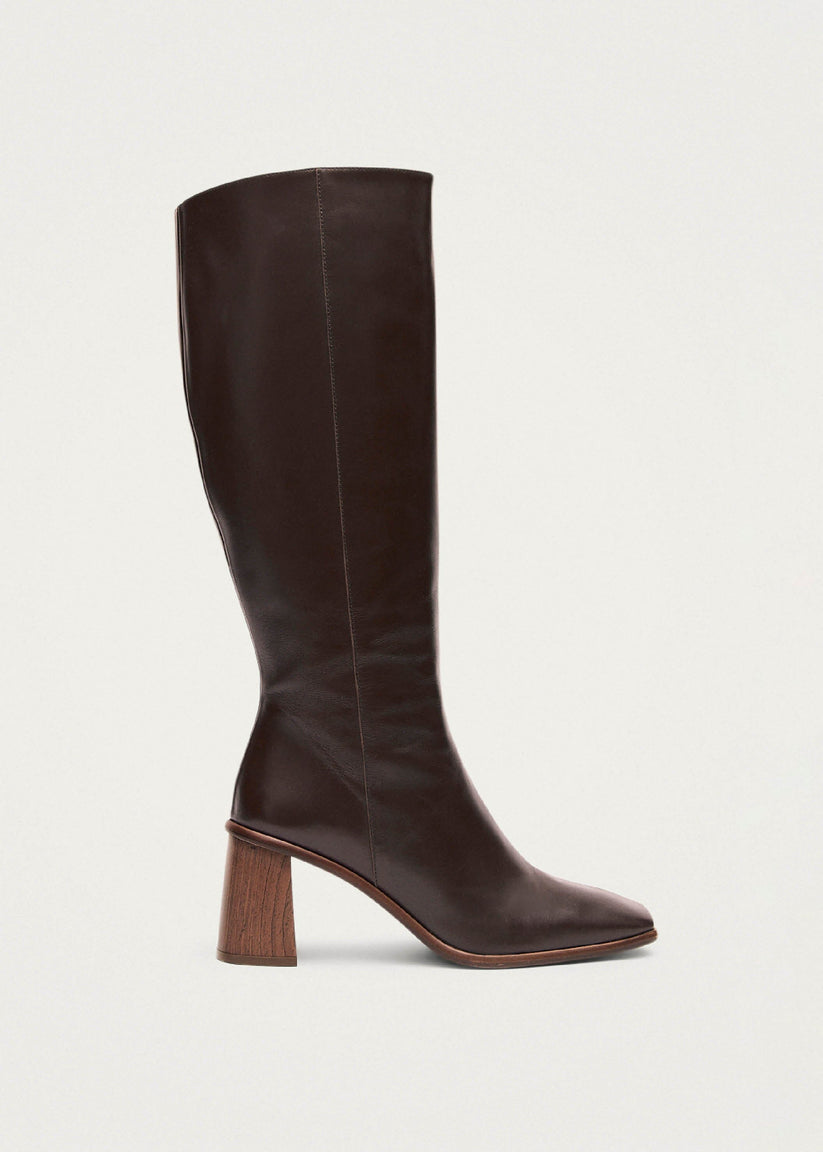 Alohas East Botas Marrones de Piel