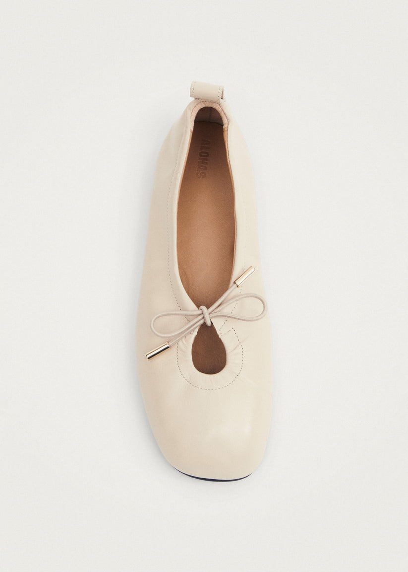 Alohas Rosalind Bailarinas Color Crema