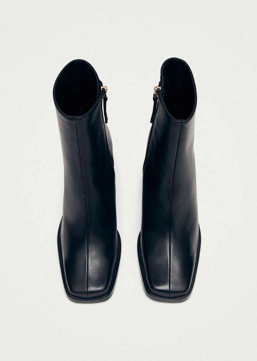 Alohas South Botas de Piel Negra Outlet