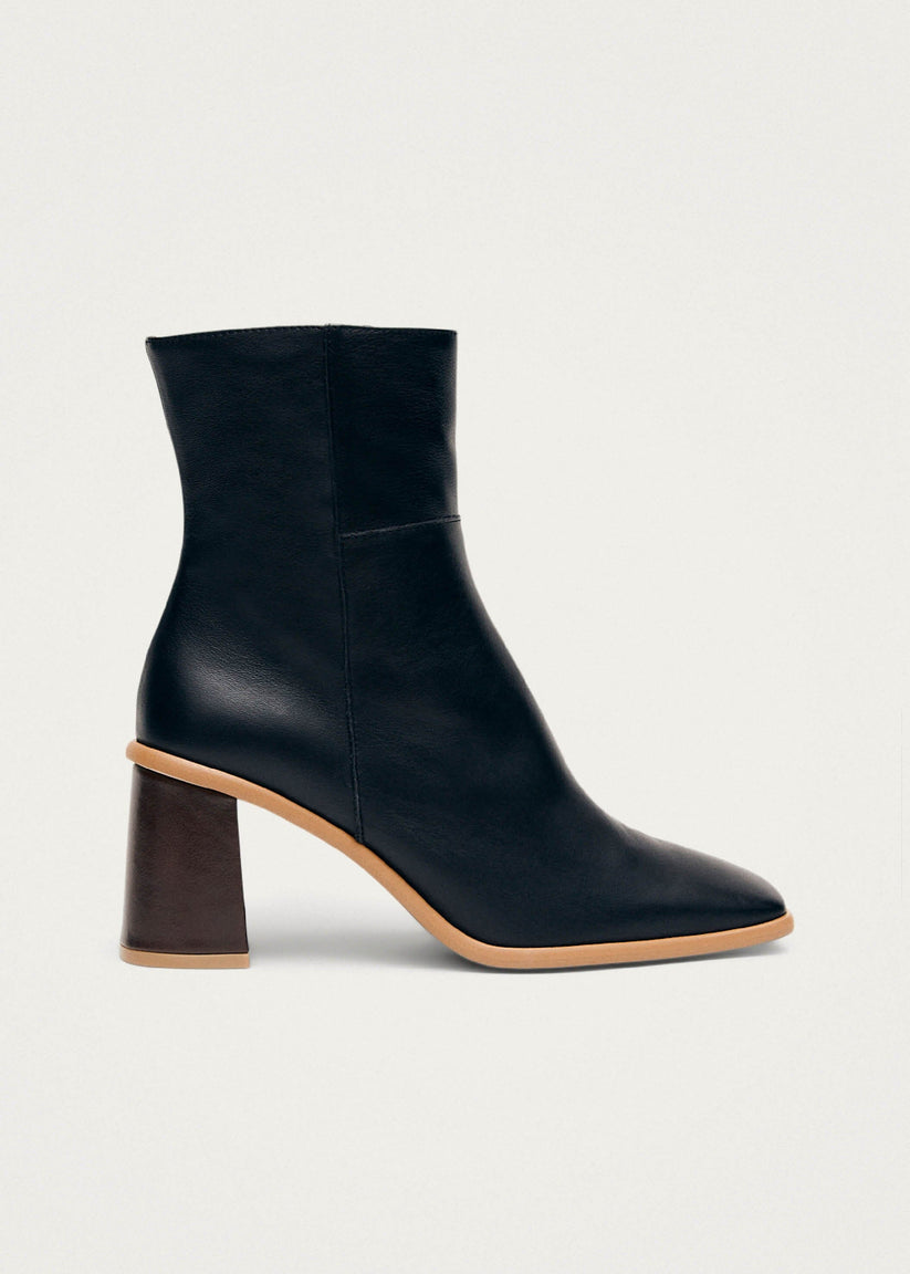 Alohas West Vintage Botas Negras de Piel