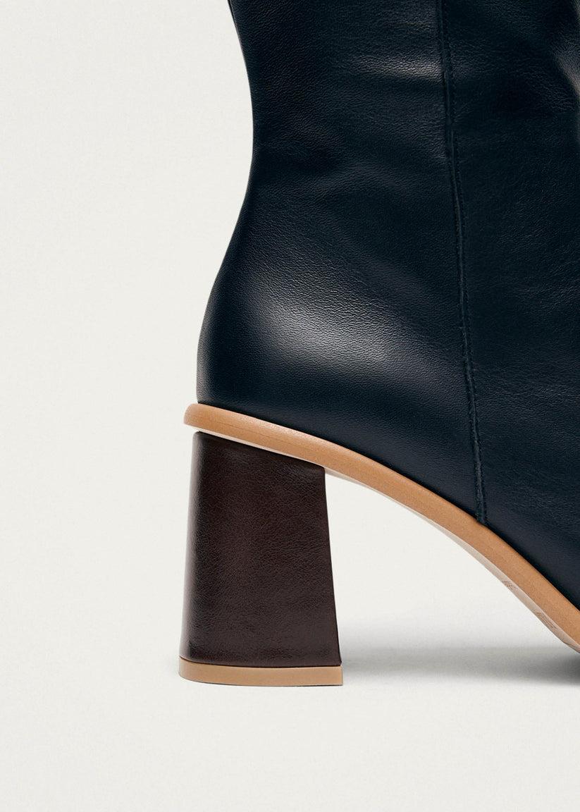Alohas West Vintage Botas Negras de Piel Outlet online