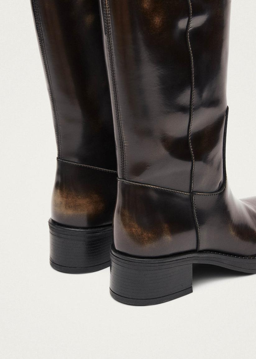 Alohas Sajan Botas de Cuero Marrones Los más vendidos