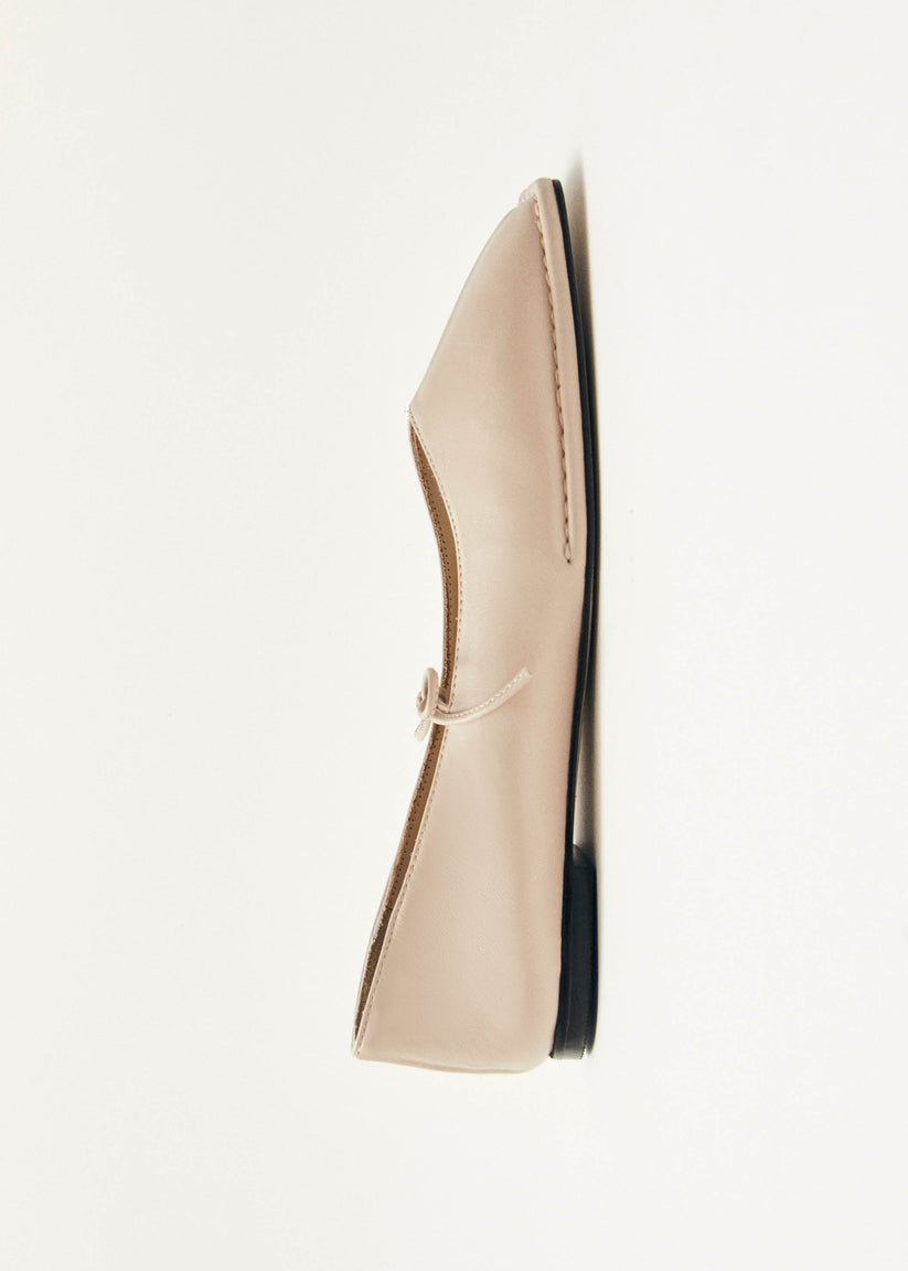 Alohas Sway Bailarinas de Cuero Color Crema COMPRAR AHORA