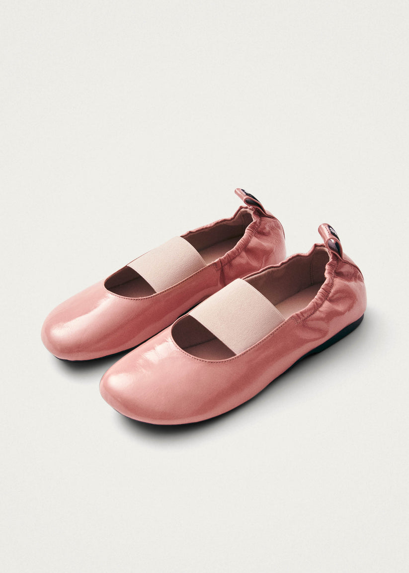 Alohas Sutton Onix Bailarinas de Cuero Rosa Envío internacional gratuito