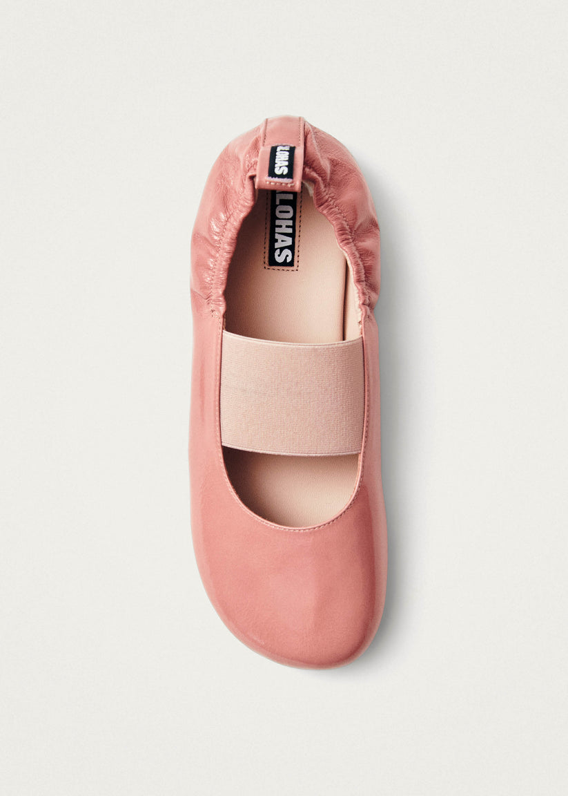 Alohas Sutton Onix Bailarinas de Cuero Rosa Rebajas