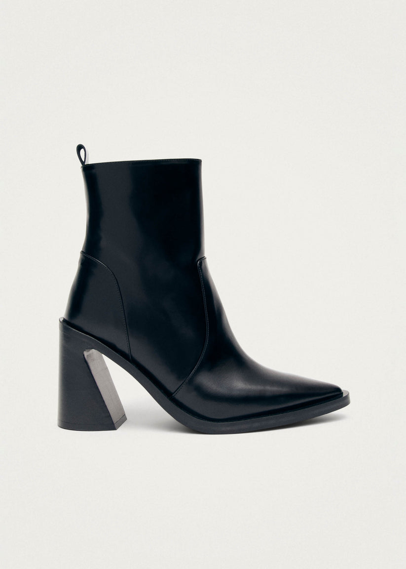 Alohas Haylo Botines de Cuero Negro