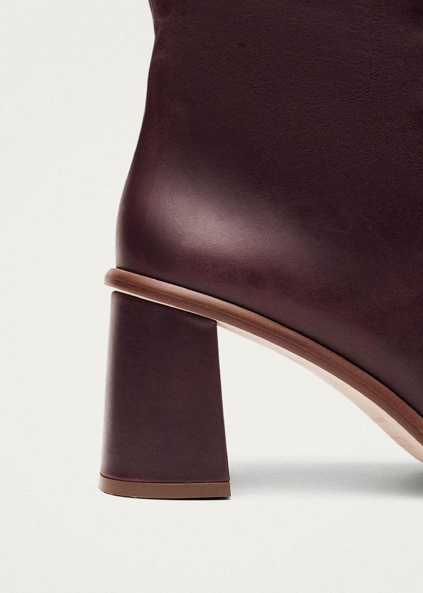 Alohas West Cape Botas Rojas de Piel Envío internacional gratuito