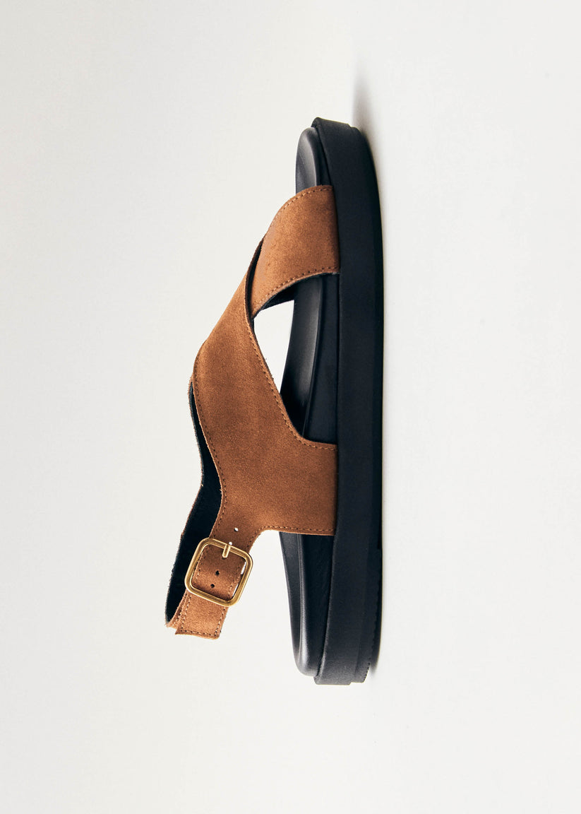Alohas Nico Sandalias de Ante Marrón Outlet