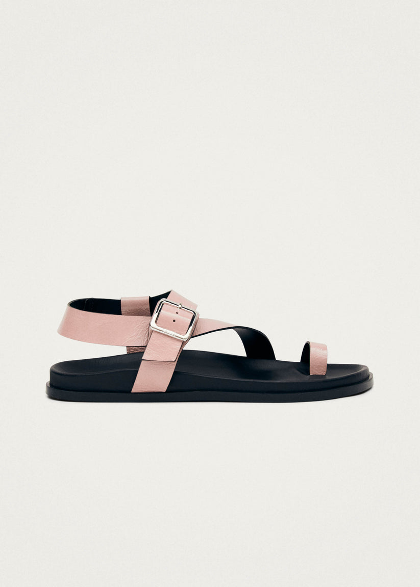 Alohas Siren Onix Sandalias de Cuero Color Rosa