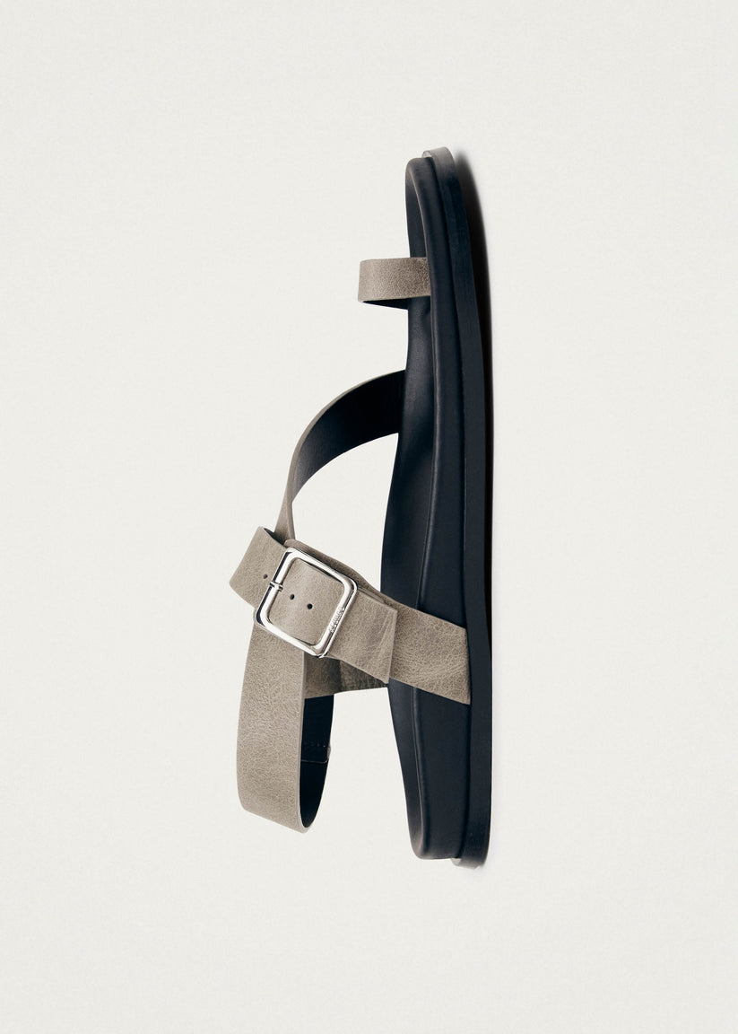 Alohas Siren Vintage Sandalias de Cuero Gris En línea