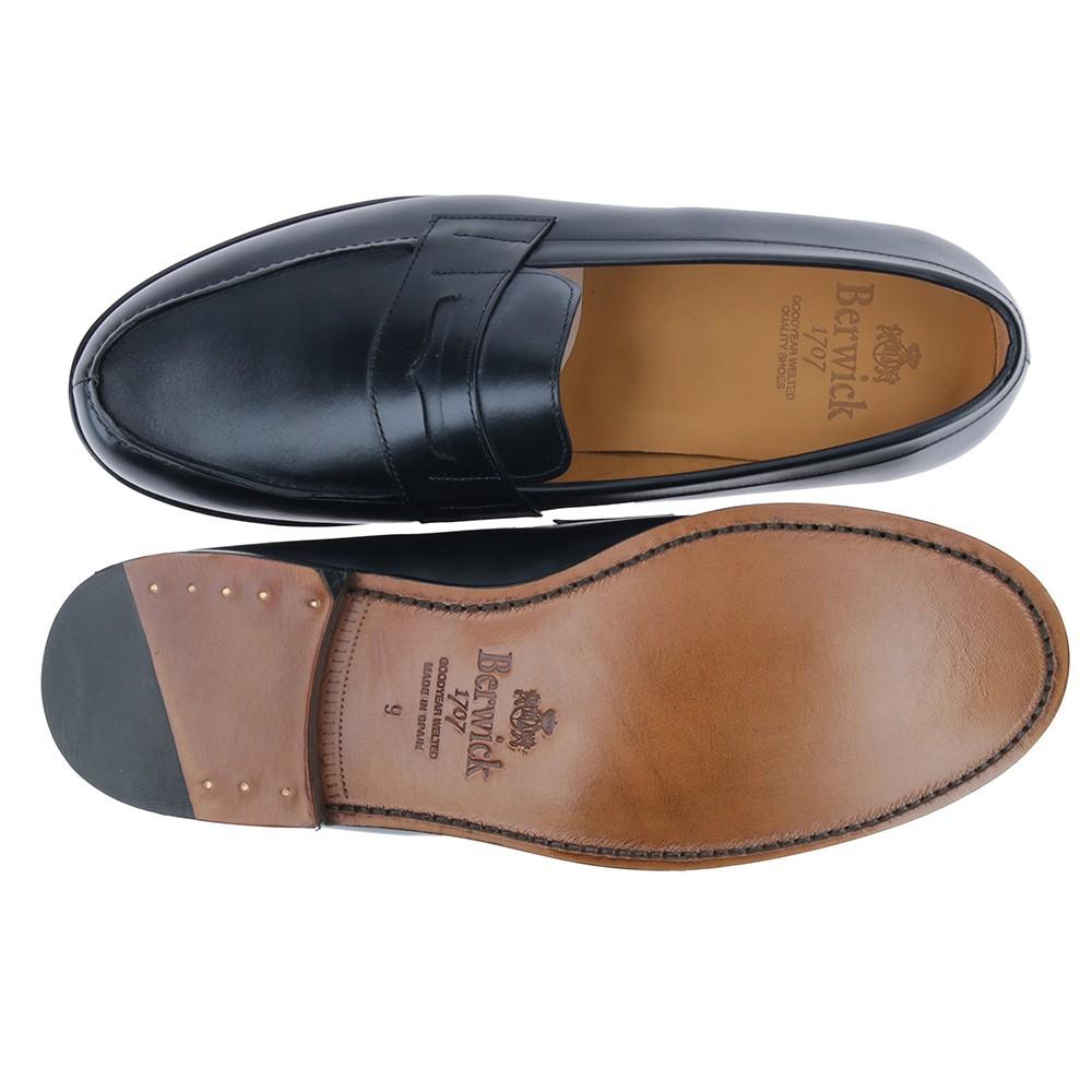 Berwick 1707 4456-K1 BOX CALF NEGRO Última moda