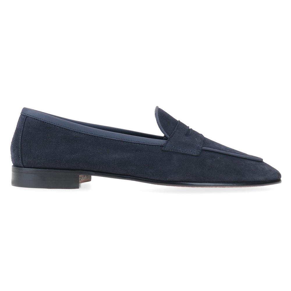 Berwick 1707 5541-T01 JANUS CALF NAVY - sin forro Descuentos del mes