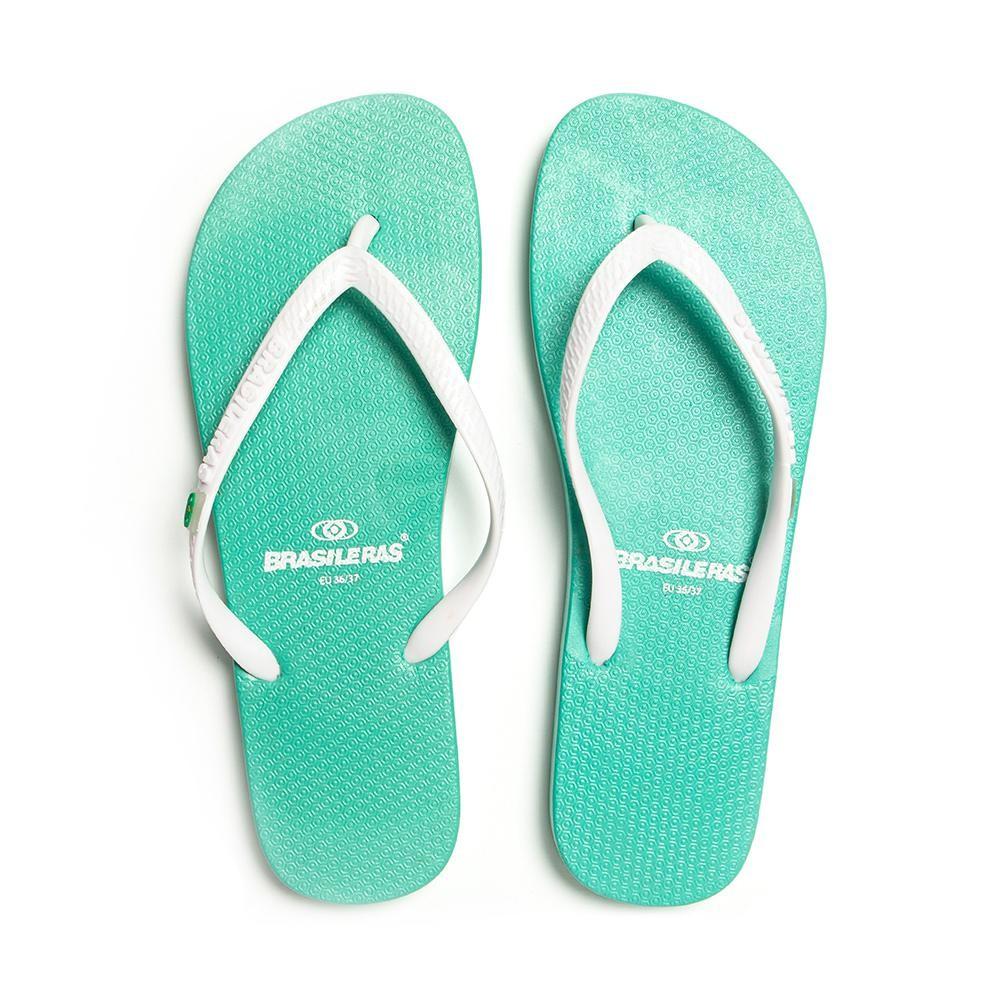 Brasileras Clásica Combi Pro Verde Agua / Blanco W