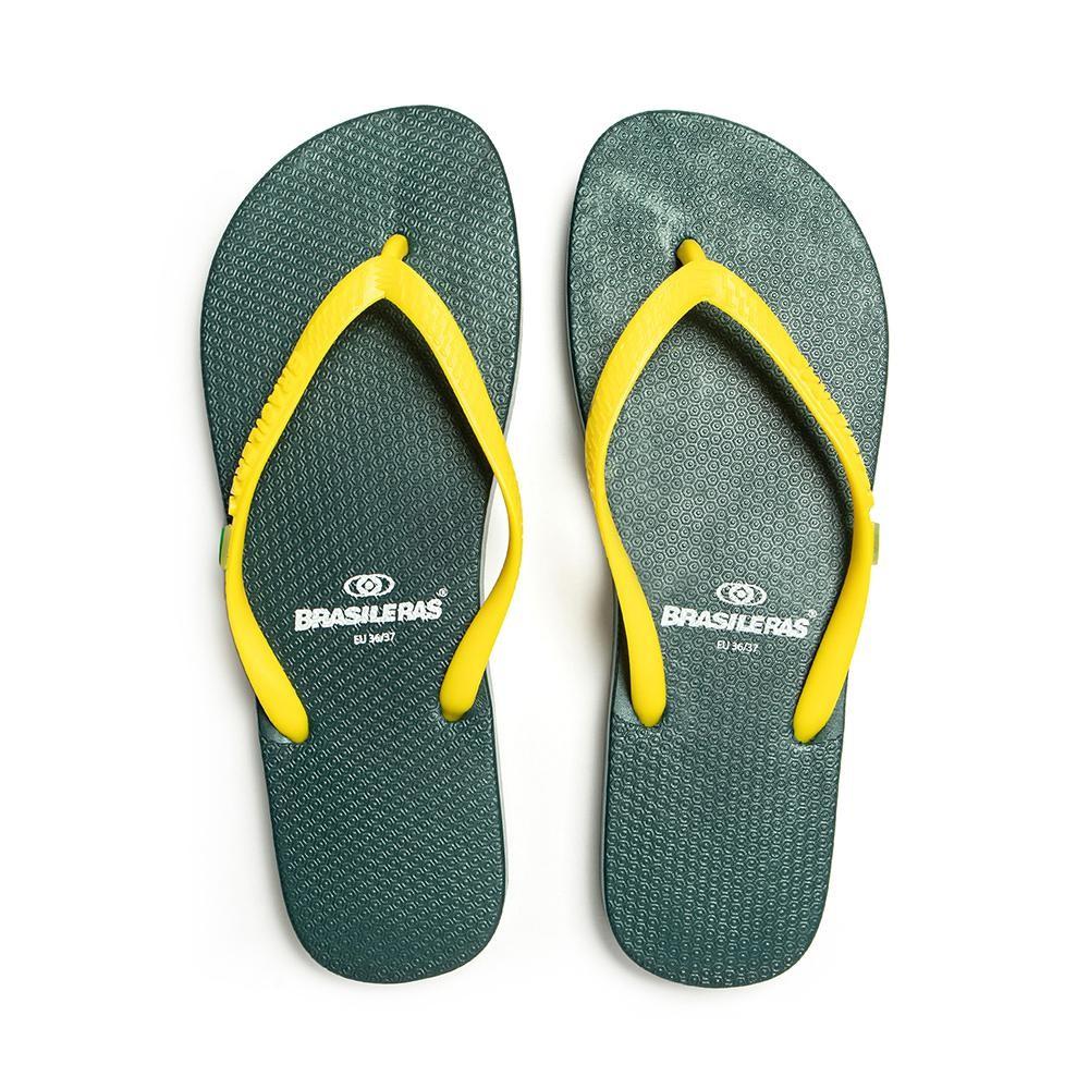Brasileras Clásica Combi Pro Verde / Amarillo W