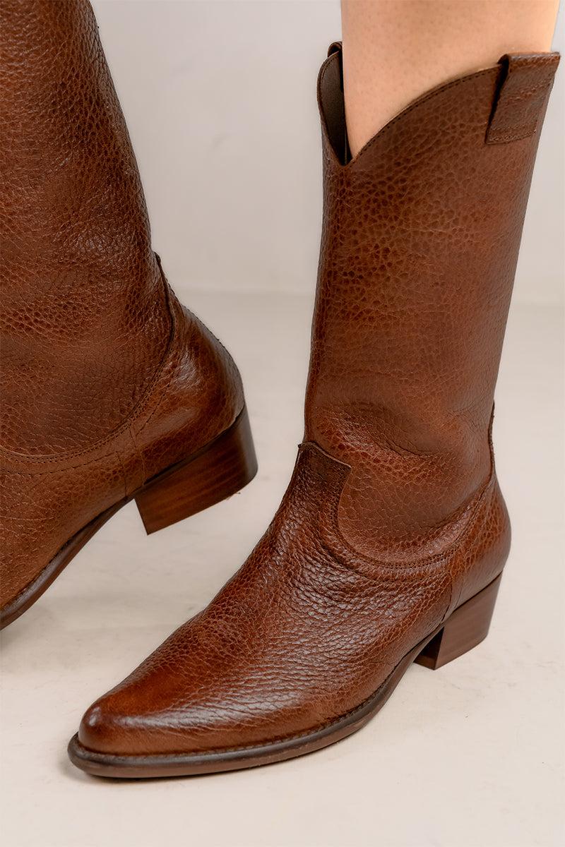 Bryan shoes Marrón vintage - JANDRA Ofertas de temporada