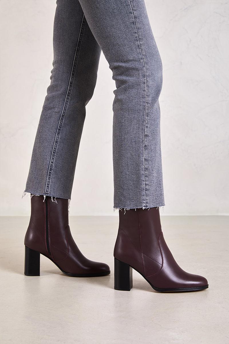 Bryan shoes Vino - Botín CHIARA Precio ultrabajo