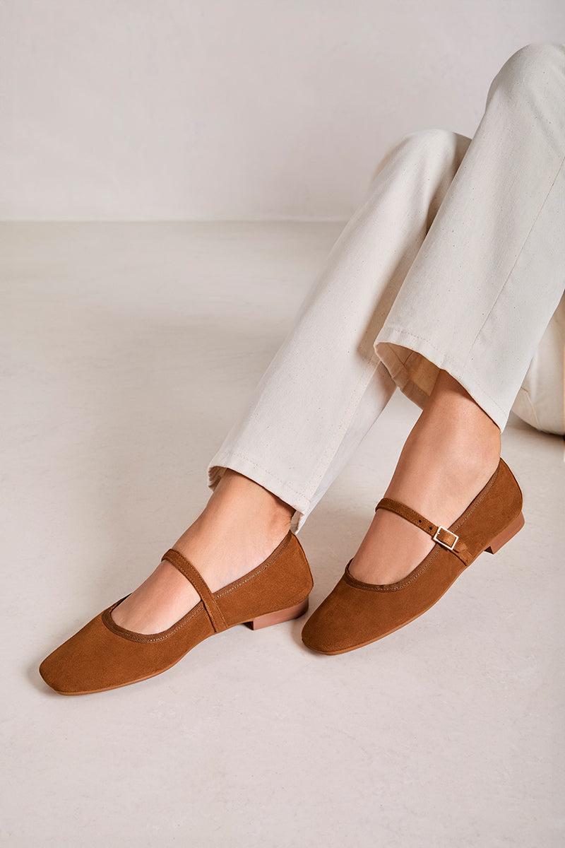 Bryan shoes CAMEL - NICOLLE Liquidación