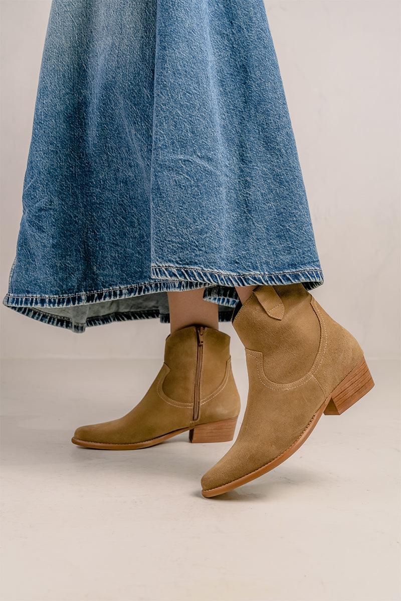 Bryan shoes Camel - CALÍOPE