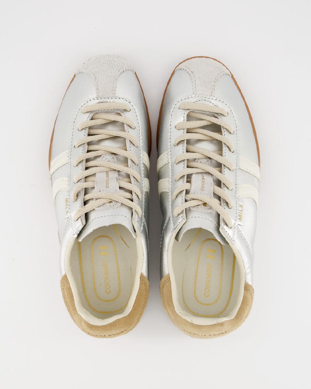 Coolway MILE SILVER LEATHER MUJER Liquidación