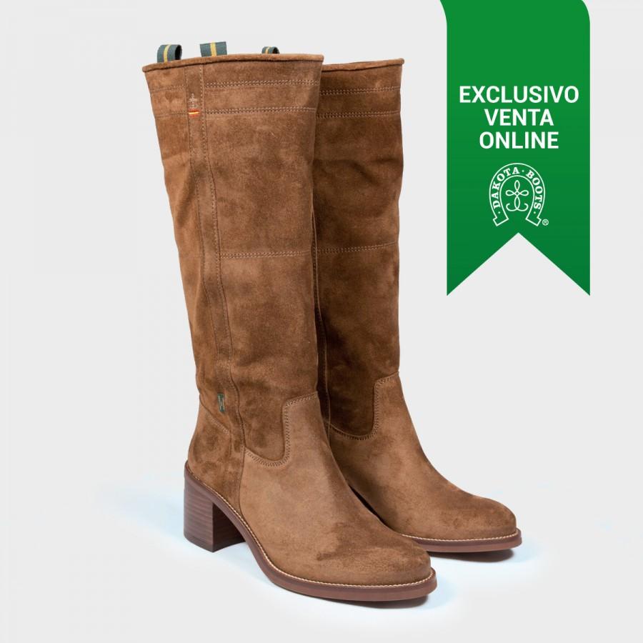 ﻿Dakota boots Bota alta campera mujer C 9 Capuccino Oferta especial de fábrica
