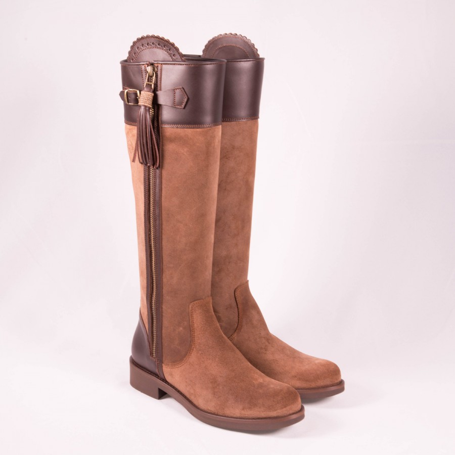 Dakota boots Bota alta casual 92 Topo / Flor Tienda de fábrica