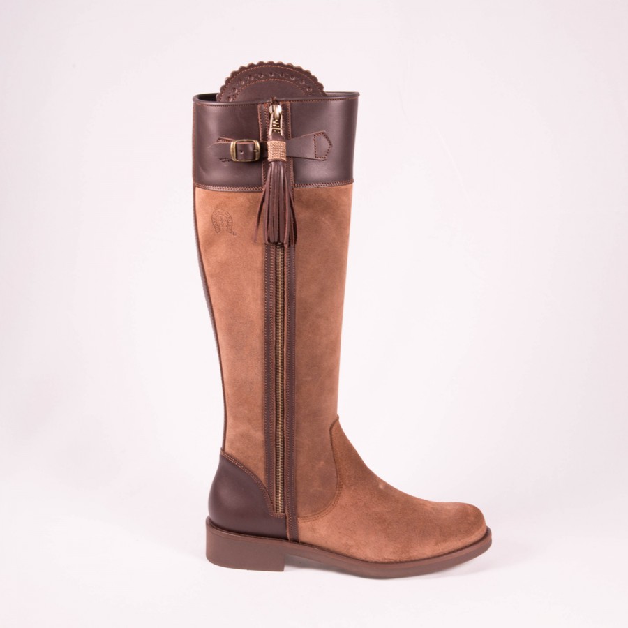 Dakota boots Bota alta casual 92 Topo / Flor Tienda de fábrica