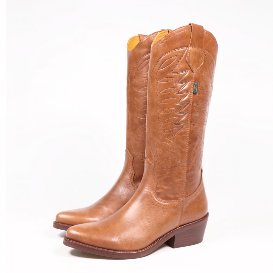 Dakota boots Bota cowboy mujer DKT 67 Texas Cuero Outlet online