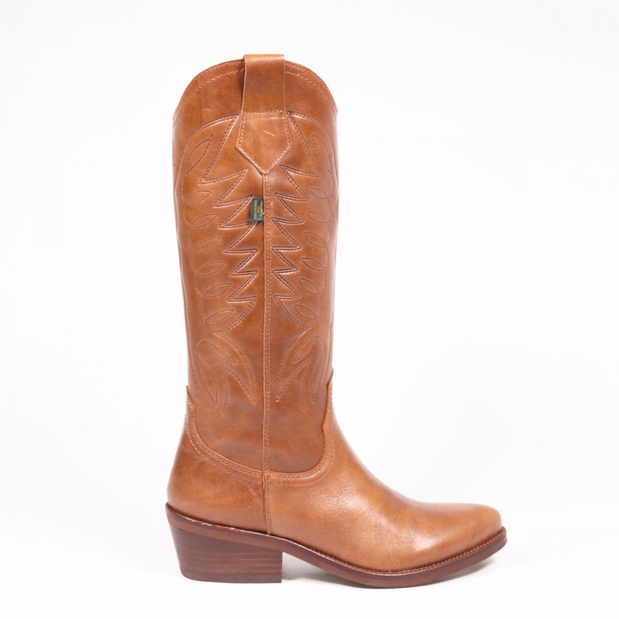 Dakota boots Bota cowboy mujer DKT 67 Texas Cuero Outlet online